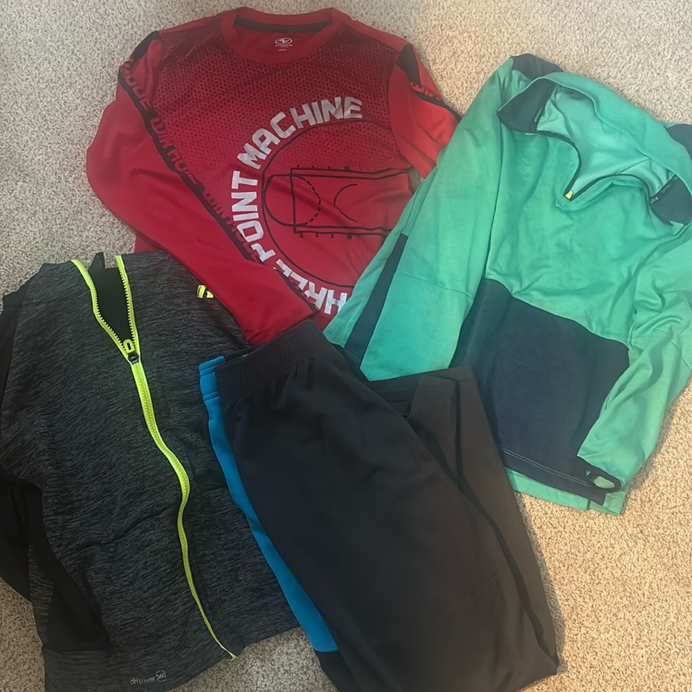 Boys 10-12 long sleeve shirts